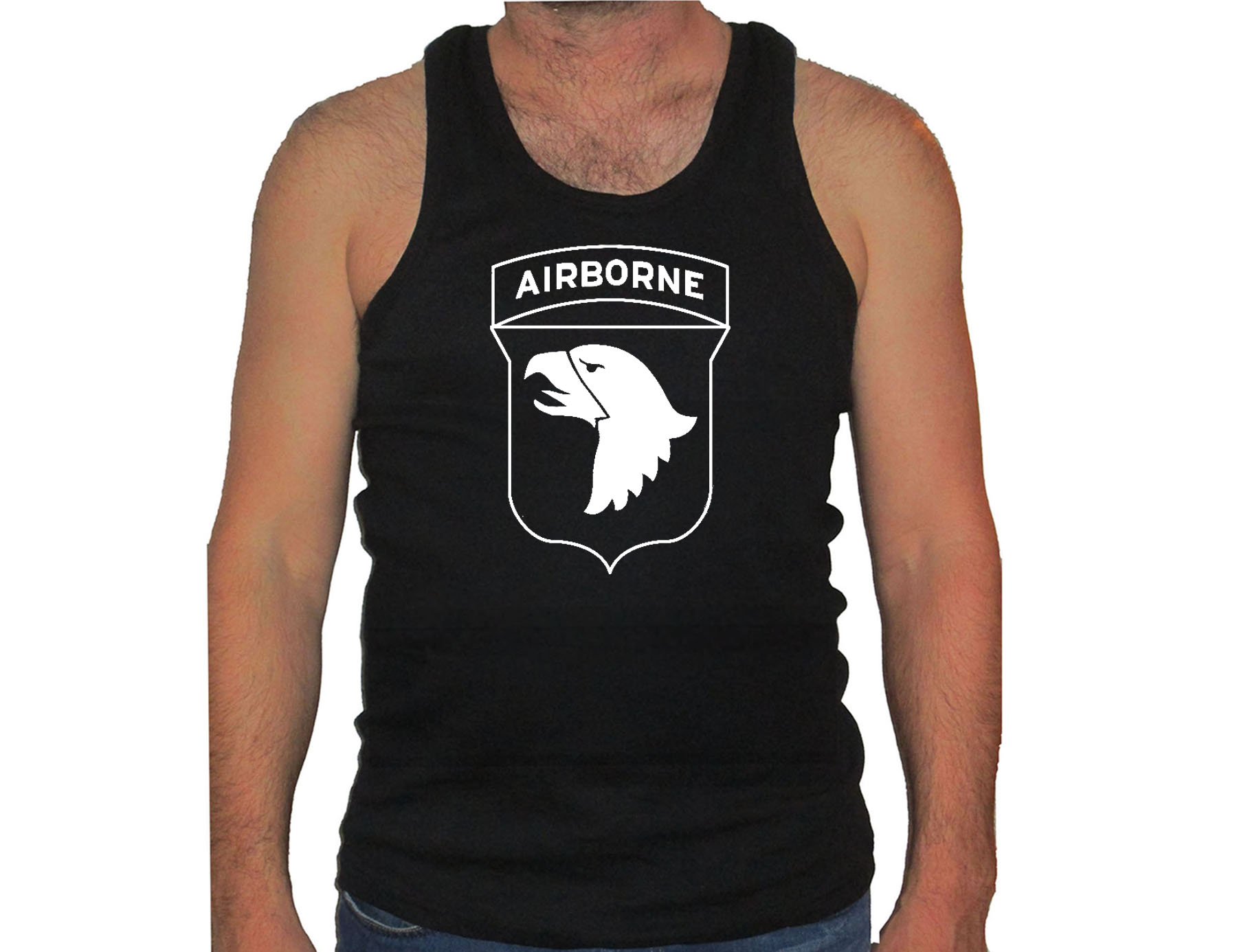US infantry 101st Airborne Division Screaming Eagles tank top