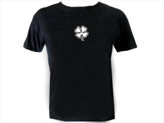 Four-leaf clover Irish lucky leaf Shamrock tee shirt