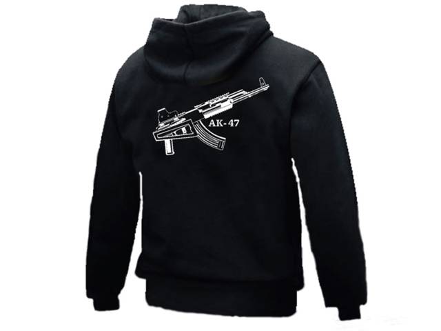 AK47 AK 47 Kalashnikov kalaschnikov Gun machine pullover hoodie