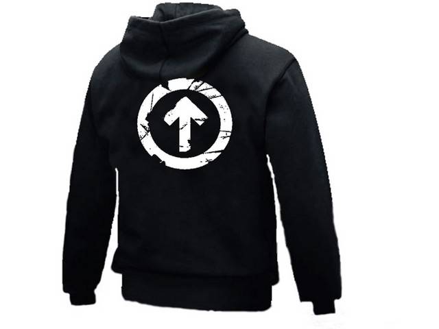 Above the influence anti drugs pullover hoodie