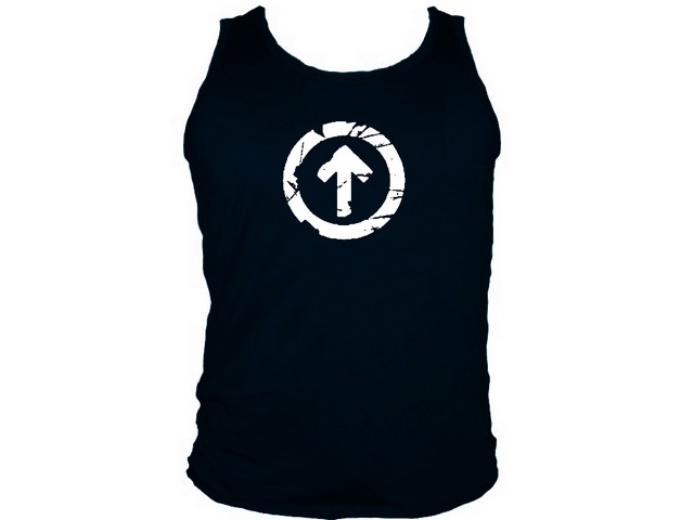 Above the influence sleeveless tank shirt