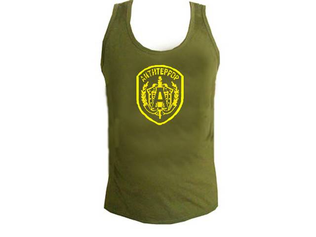 Russian special operations group spetsnaz Alpha sleeveless top