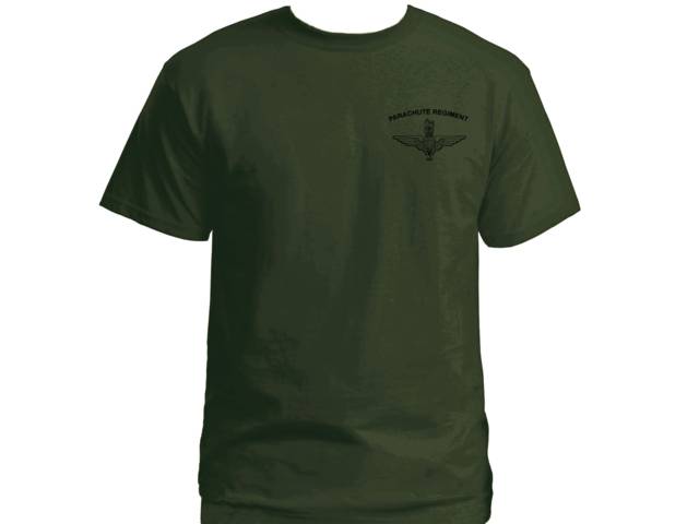 UK Parachute Regiment Paras  Airborne Infantry customized t shirt