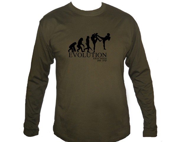 Evolution krav maga MMA sleeved t-shirt