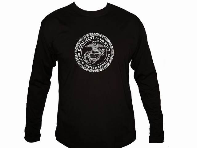 US army marine corps USMC man sleeved t-shirt 12