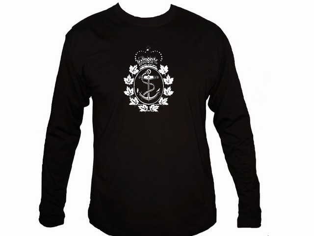 Canadian navy forces emblem army sleeved shirt