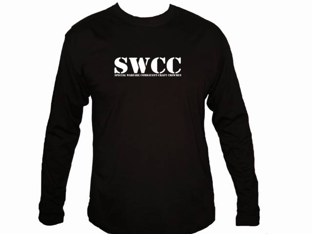 SWCC sleeved t shirt - U.S. Navy's special warfare combatant-craft crewmen