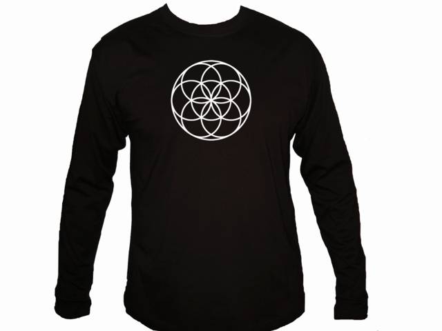 Sacred geometry - seed of life spirit sleeved shirt