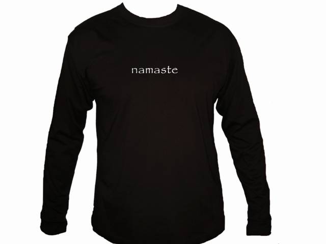 Namaste yoga wear man sleeved t-shirt