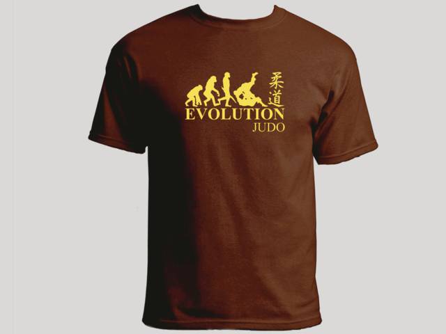 Evolution Judo brown t-shirt