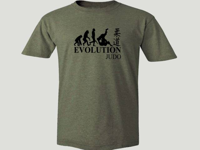 Judo evolution camel customized t-shirt
