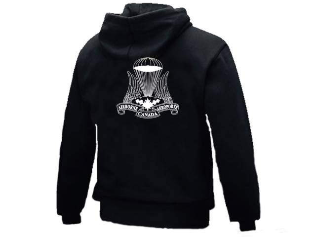 Canadian Airborne Regiment retro symbol hoodie