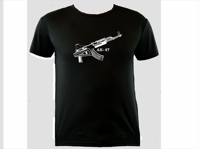 Russian AK 47 kalachnikov kalashnikov moisture wicking t-shirt