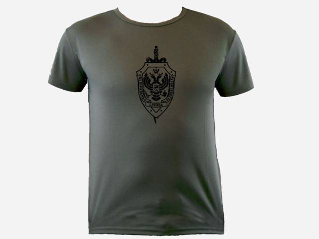 FSB Russian federal national security service polyester t-shirt