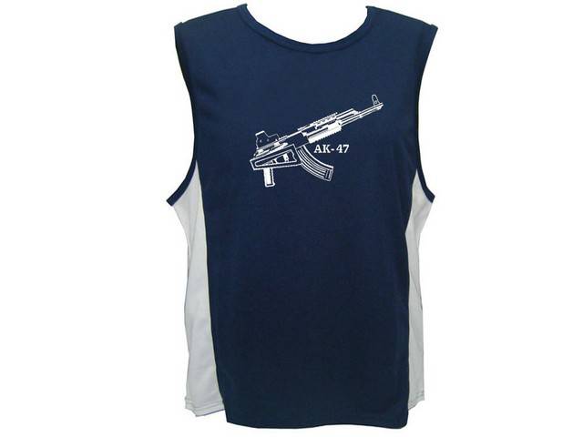 AK47 AK 47 kalashnikov kalaschnikow moisture wicking sleeveless shirt