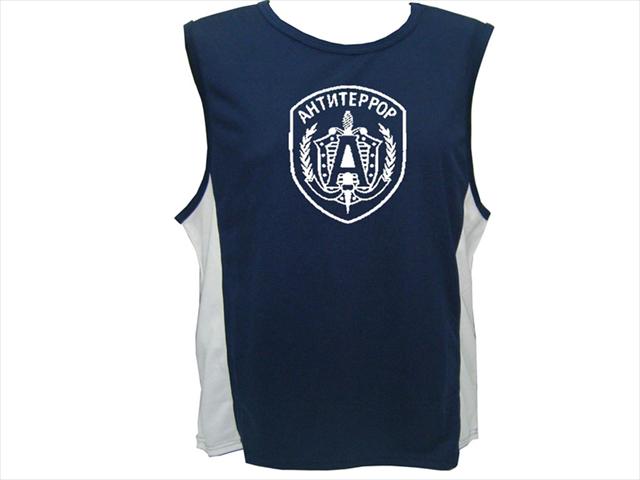 USSR retro Russian spetsnaz alpha sleeveless moisture wicking top