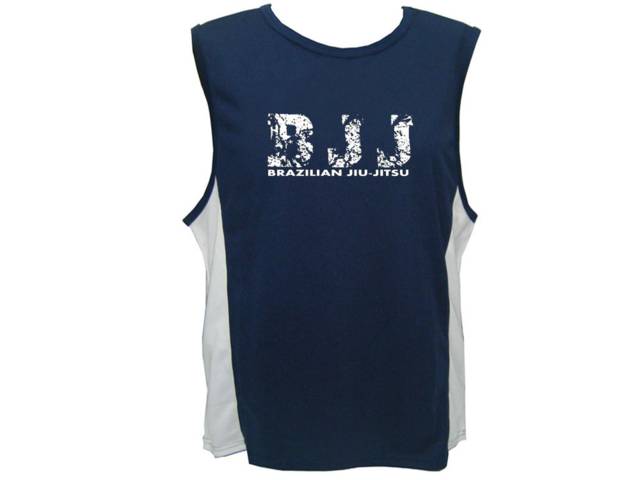 BJJ brazilian jiu jitsu martial arts sweat resistant polyester muscle tank top