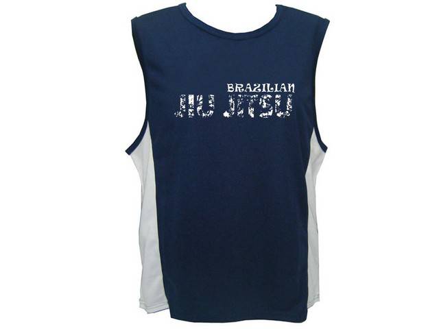 Brazilian Jiu Jitsu sweat proof (dri fit)  training muscle tank shirt