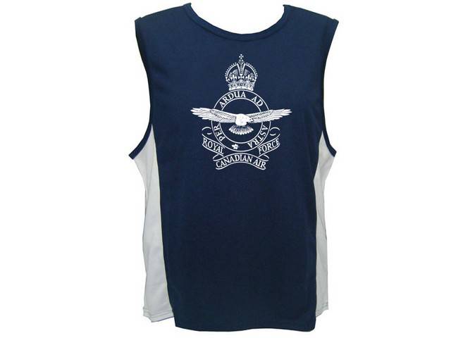 Royal Canadian Air Force emblem moisture wicking shirt