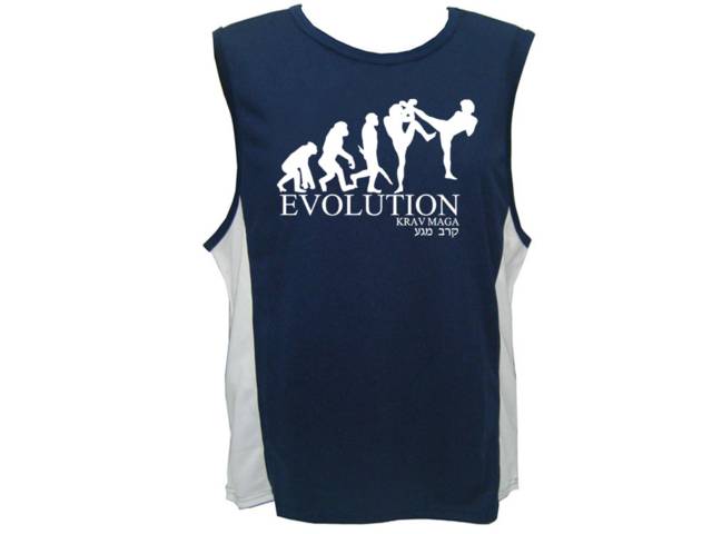 Krav maga evolution moisture wicking sleeveless sports tank top