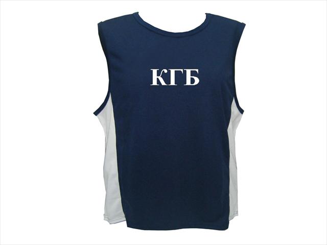 Russian national security agency KGB moisture wicking tank top