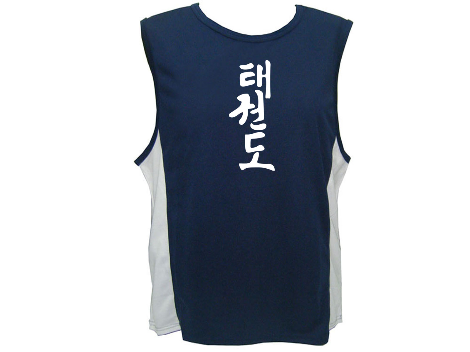 Taekwondo tank top moisture wicking polyester