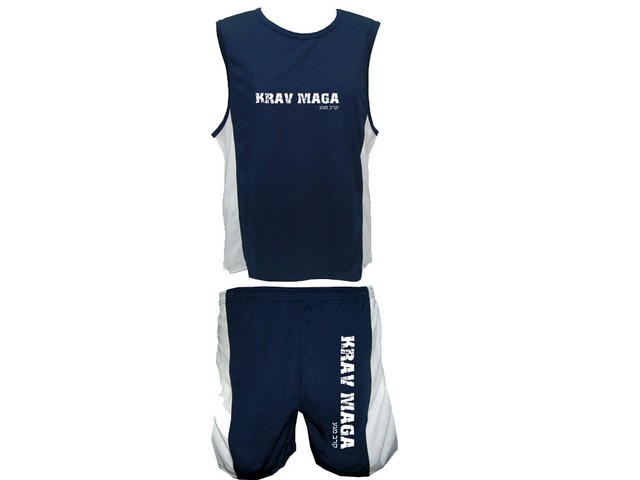 Krav Maga lot - moisture wick polyester shorts & muscle shirt