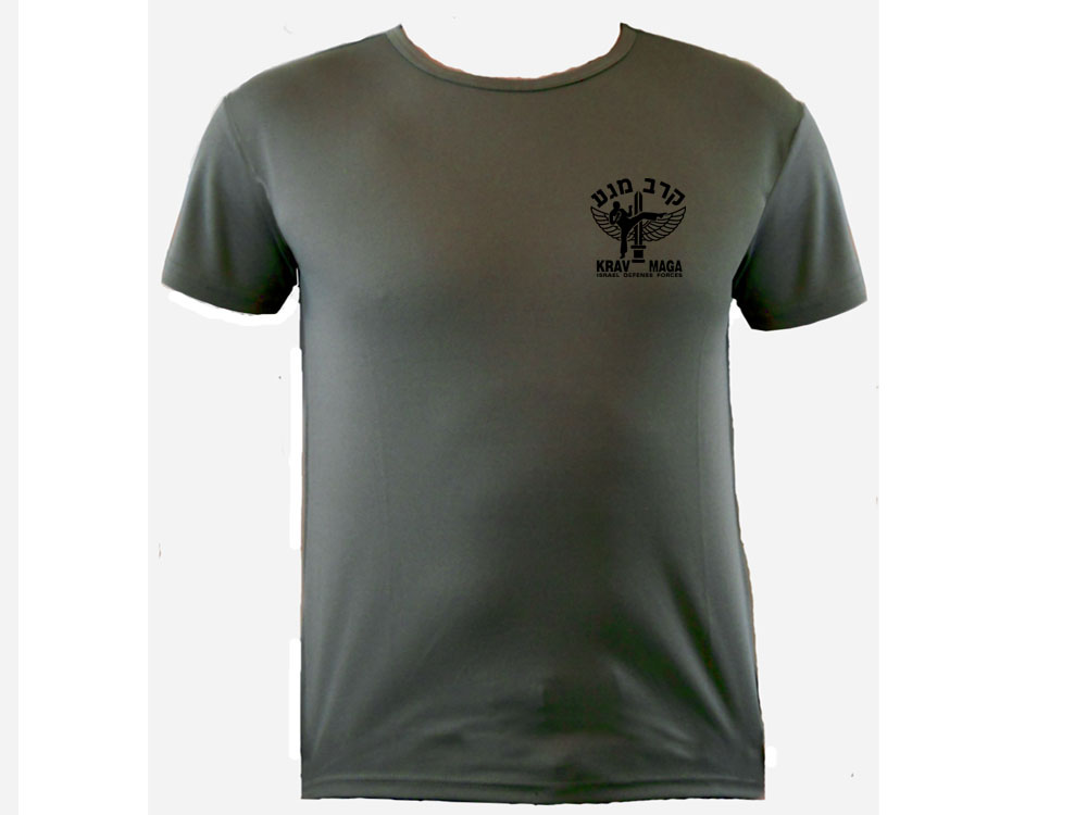 Krav maga t-shirt moisture wick polyester 3