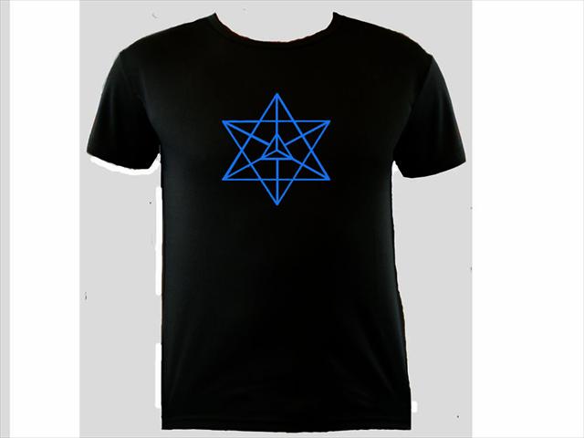 Sacred geometry-merkava merkavah moisture wicking polyester t shirt