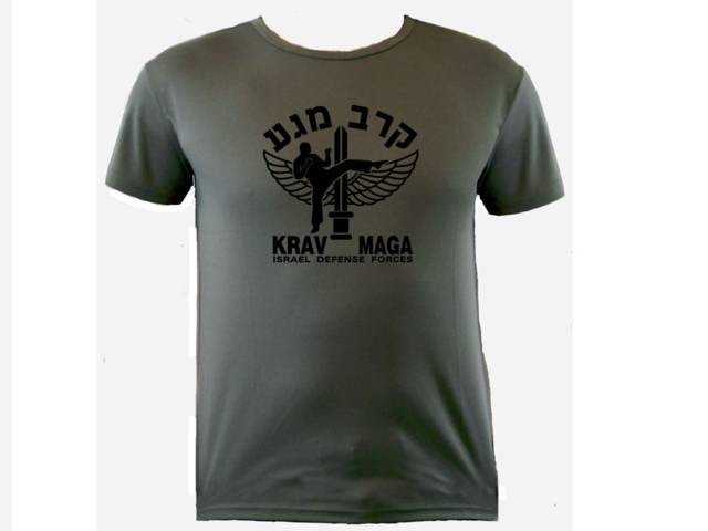 Krav maga t-shirt moisture wick polyester