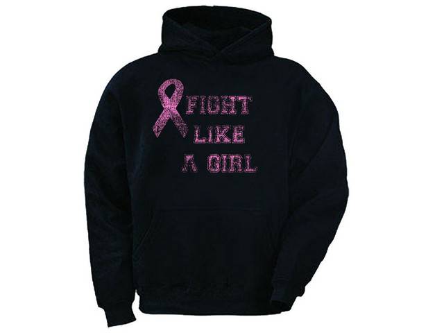 Cancer Awareness ribbon colors hoody