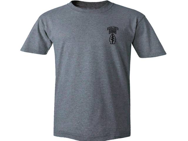 US special forces rangers military gray t-shirt 2
