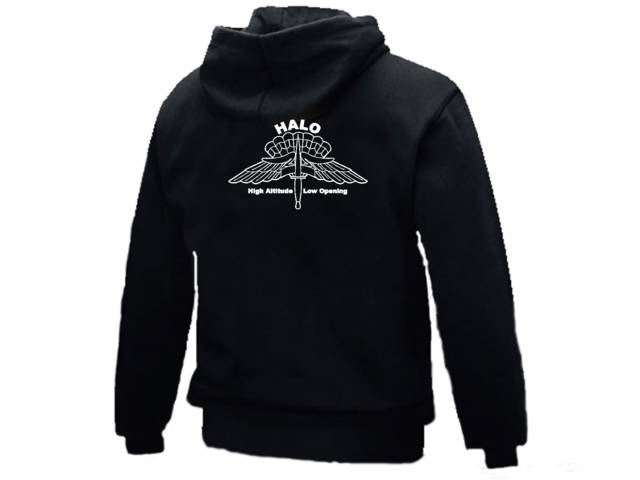 HALO high altitude low opening military free fall hoodie