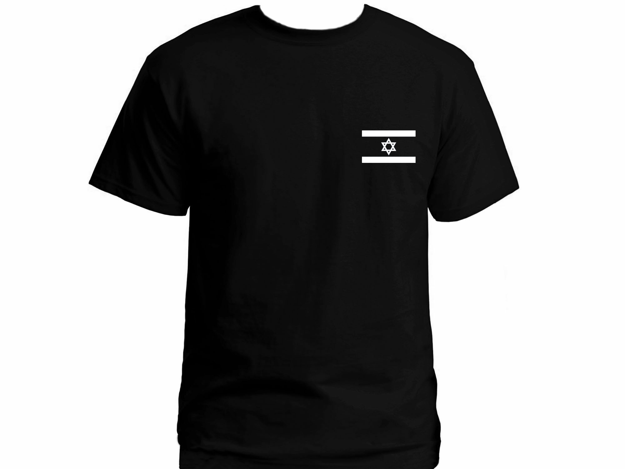 Israel flag David Star 100% cotton t-shirt