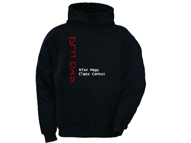 Krav maga two colores sweat hoodie