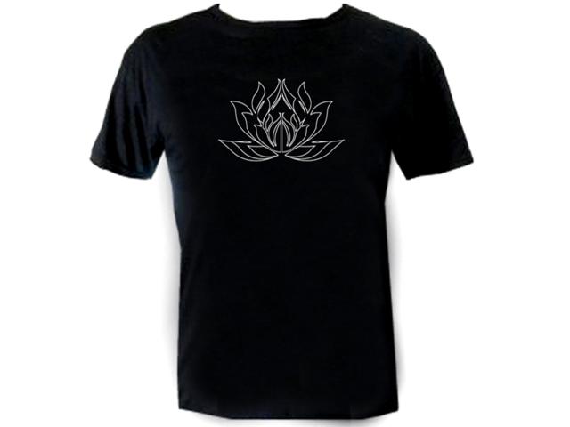 Lotus - Buddhist, yoga symbols graphic t shirt