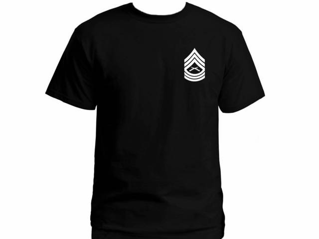 US army marine corps USMC Master Sergeant t shirt