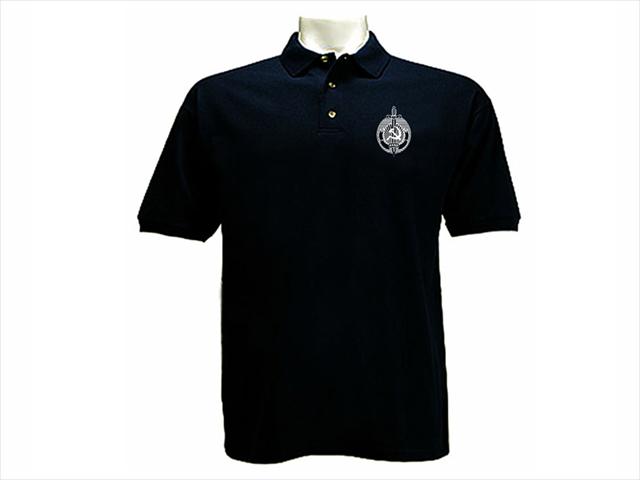 NKVD russian national security agency polo style shirt