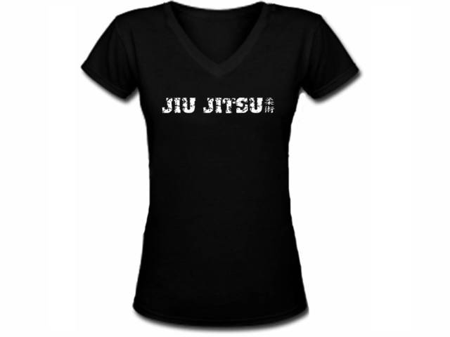 jiu jitsu kanji writing martial arts woman/girls t shirt
