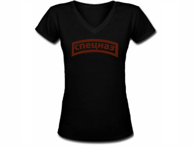 Russian special forces spetsnaz spetnas ladies girls black top shirt