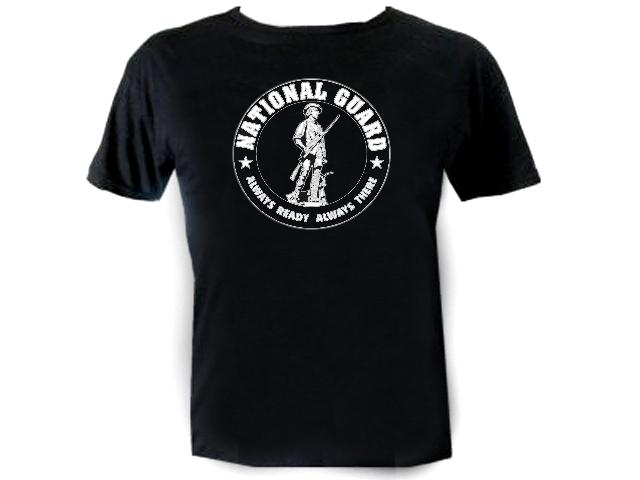 US national guard graphic tee shirt