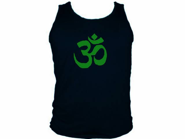 Yoga symbol - ohm,aum,om cheap mens muscle tank top
