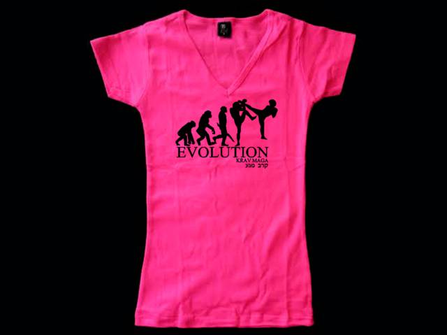 Evolution Krav maga women customized  t-shirt