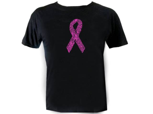 Awareness ribbon white pink orange,purple,green colors t shirt