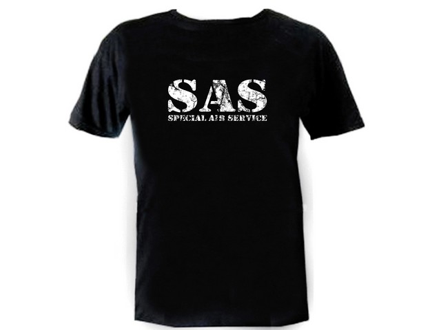 UK army-special air service SAS distressed look t-shirt