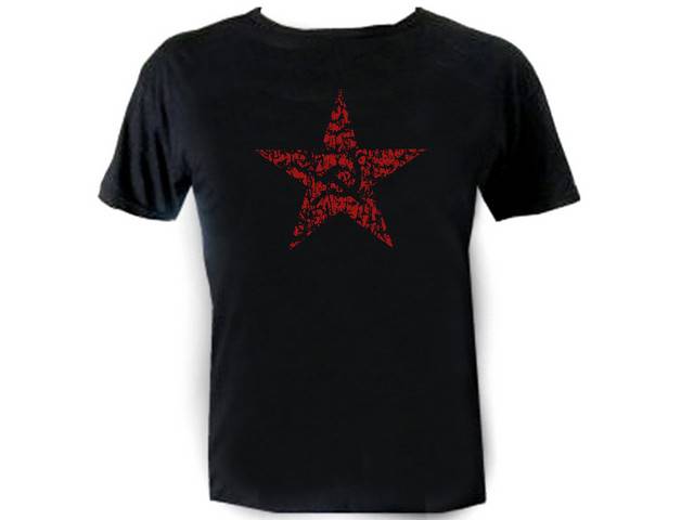 USSR CCCR national symbols Star w Hammer & sickle t-shirt