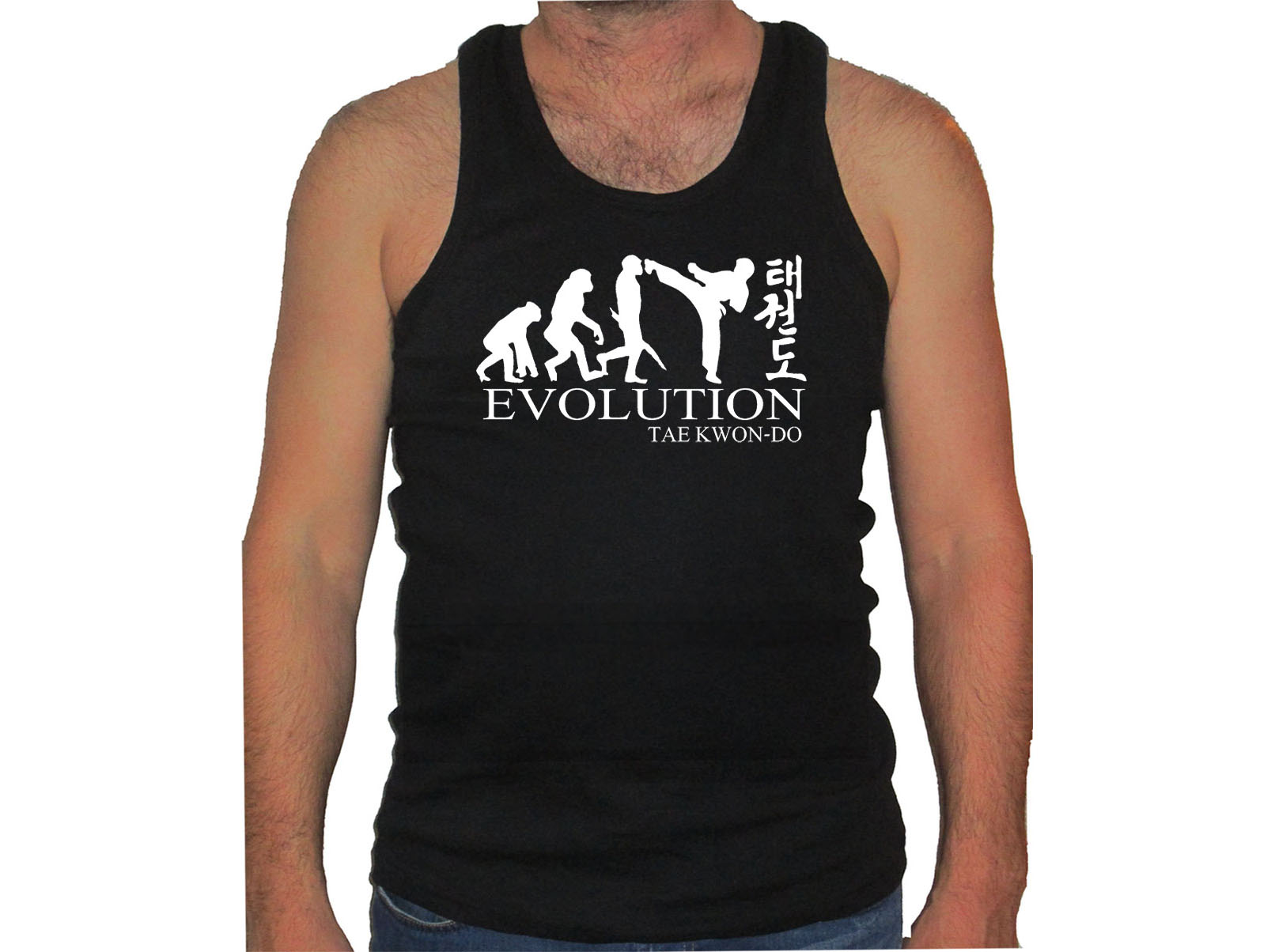 Taekwondo Evolution Tae kwon do martial arts muscle tank top 2XL