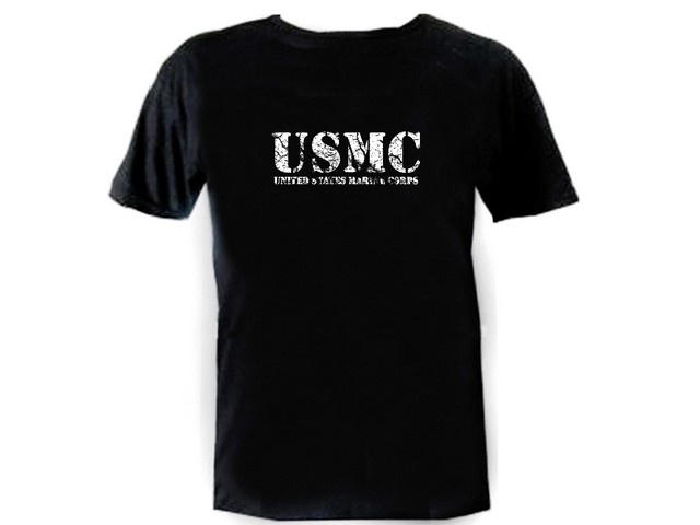 US army marine corps USMC distressed t-shirt