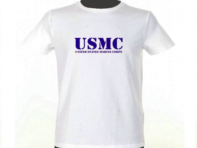 United States Marine Corps USMC white t-shirt