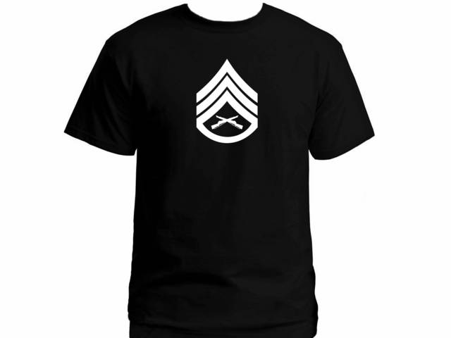 US army marine corps USMC Staff Sergeant t shirt